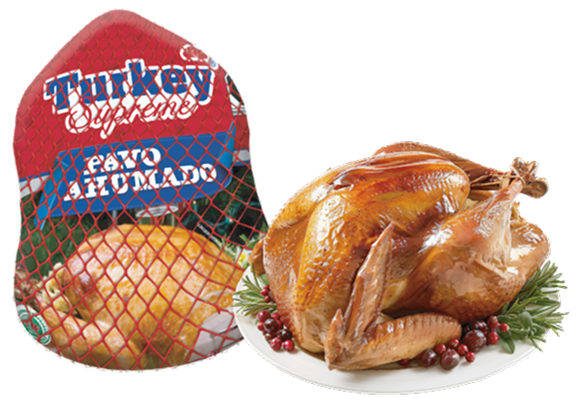 Pavo ahumado