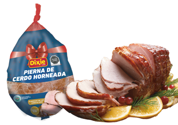 Pierna de cerdo horneada